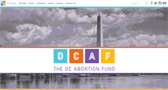 Desktop Screenshot of dcabortionfund.org
